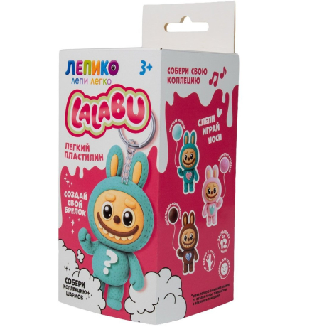 Набор легкого пластилина LALABU, голубой