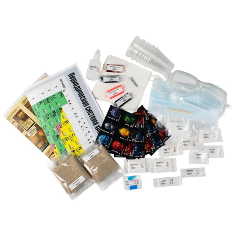 Набор для опытов Re-агенты Лаборатория Менделеева