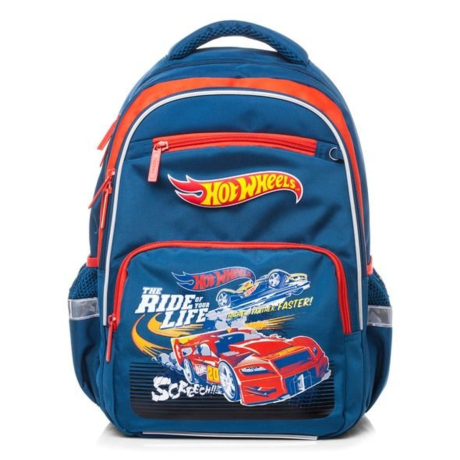Рюкзак Hatber SOFT Hot wheels 37х28х17см