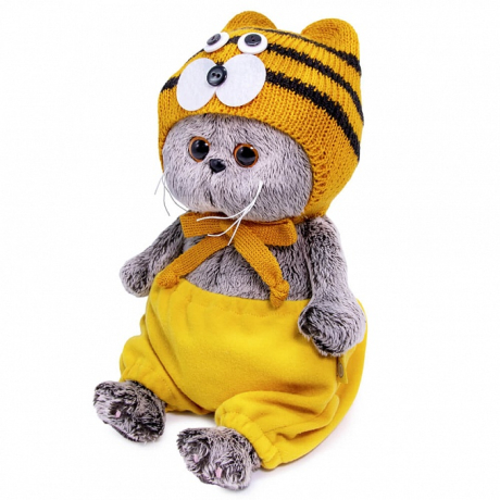 Басик BABY в шапке тигренка 20 см