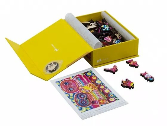 Пазл деревянный Совушки, 120 дет