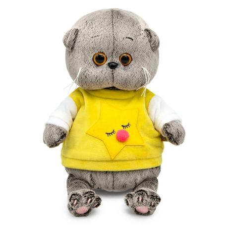 Басик BABY в толстовке со звездой 20 см