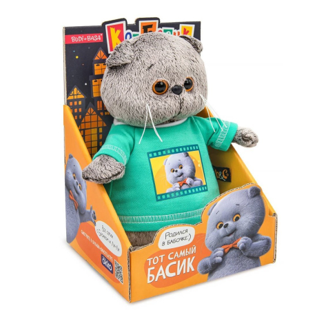 Басик в лонгсливе с принтом, Мультсериал 19 см