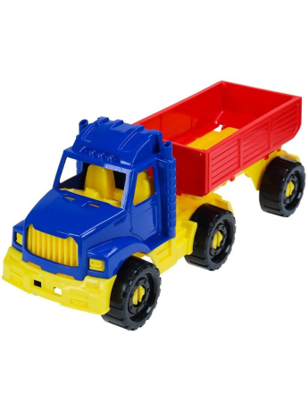 Тягач Бизон бортовой с прицепом