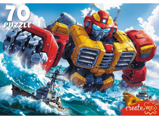 Пазлы 70 Трансформер-гигант