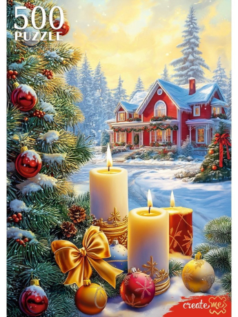 Пазлы 500 Новогодняя сказка
