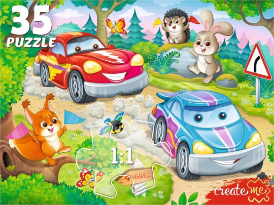 Пазлы 35 Крутой вираж 2