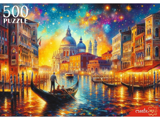 Пазлы 500 Волшебная ночь в Венеции