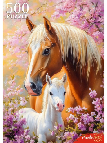 Пазлы 500 Жеребёнок