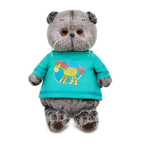 Басик в лонгсливе с лошадкой 22 см