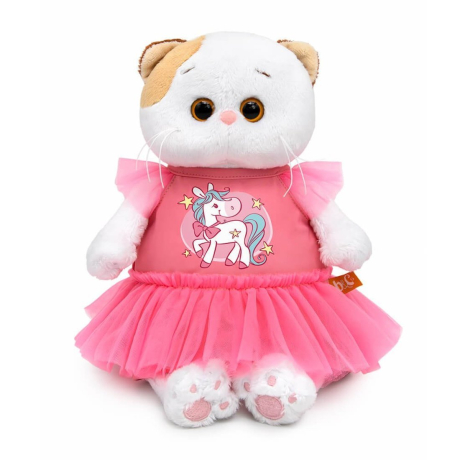 Кошечка Ли-Ли в платье с лошадкой 24 см
