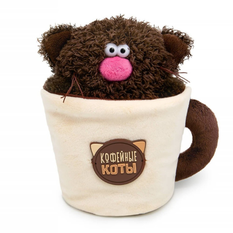 Кофейный Кот Эспрессо 12 см, коллекция Десерт