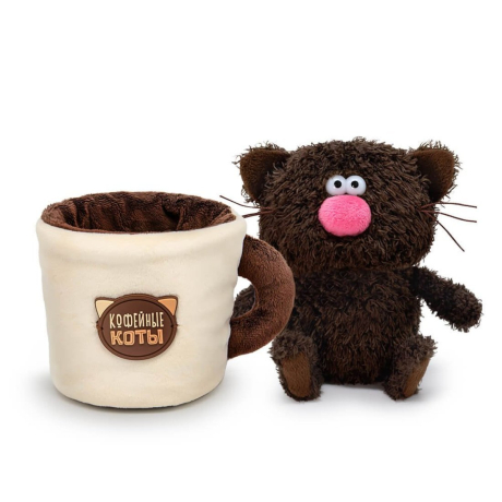 Кофейный Кот Эспрессо 12 см, коллекция Десерт