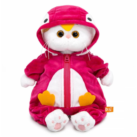 Кошечка Ли-Ли в кигуруми Пингвин 24 см