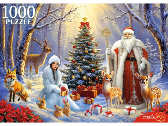 Пазлы 1000 Праздник в лесу