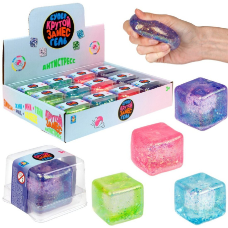 Крутой замес Супергель куб в ассорт.