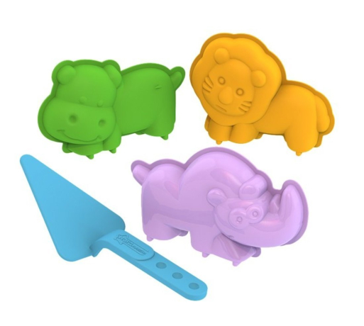 Набор для песка (стоячие формочки + мастерок)