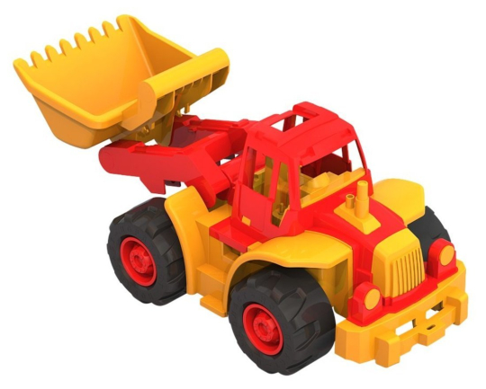 Трактор Богатырь-мини с грейдером