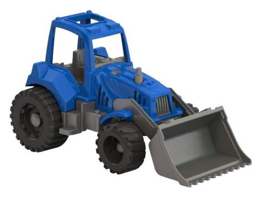 Трактор Нева с грейдером