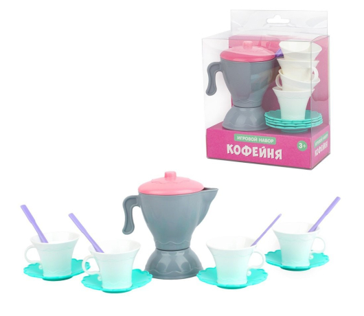 Игровой набор Кофейня, 13 предметов