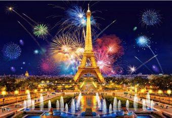 Пазлы 1000 Очарование ночи Париж