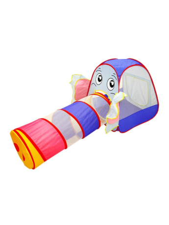 Палатка игровая с туннелем Слоненок, сумка