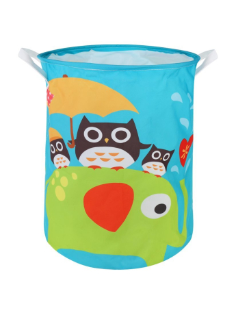 Корзина для игрушек Совята, с ручками, 35*45см, пакет