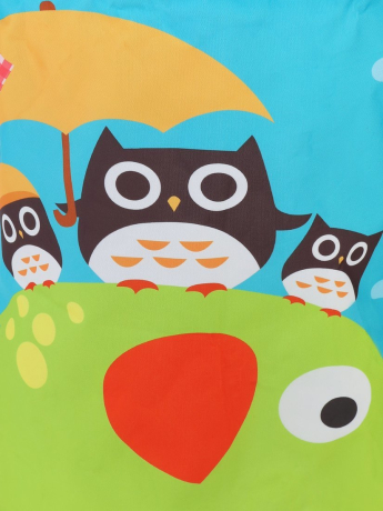 Корзина для игрушек Совята, с ручками, 35*45см, пакет