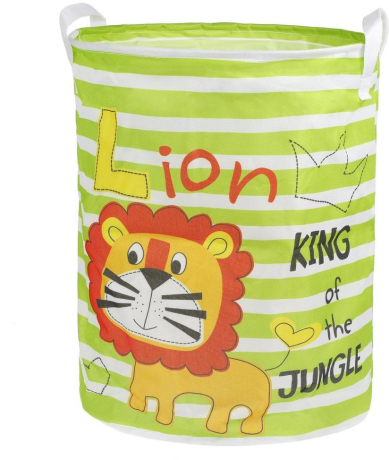 Корзина для игрушек Львенок, с ручками, 35*45см, пакет