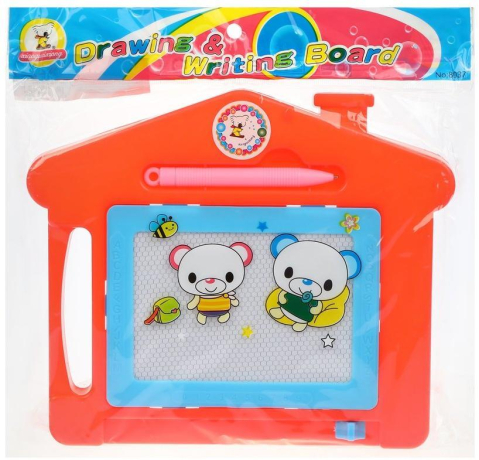 Доска для рисования Домик, пакет, вассорт.