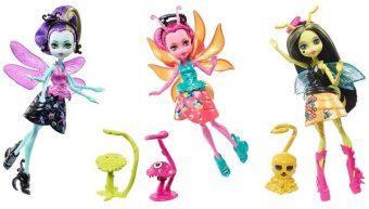 Кукла Monster High Цветочные мини-монстрики с питомцами в асс-те