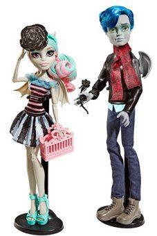 Набор из 2 кукол Monster High Каникулы в Скэриже Рошель и Гаррот