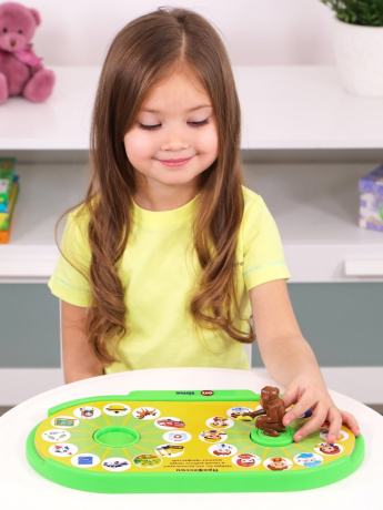 Настольная игра "Викторина", с интерактивной обезьянкой