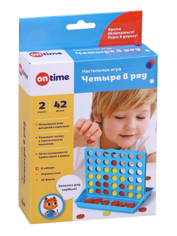 Настольная игра "4 в ряд"