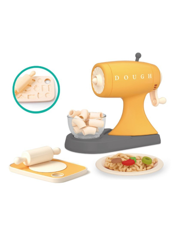 Набор для лепки «Машинка для пасты», тесто 8 цветов, 225 г, машинка, 15 аксессуаров