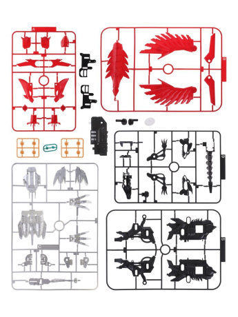 Конструктор собери сам робота-динозавра "Микрораптор"