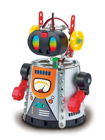 Роботехника. Забавный робот с датчиком препятствий