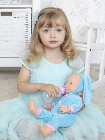 Кукла "Позаботься обо мне", коллекция Зайка.