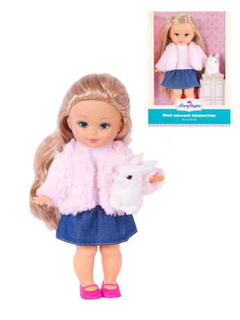 Кукла Элиза Мой милый пушистик, 26см, зайка.