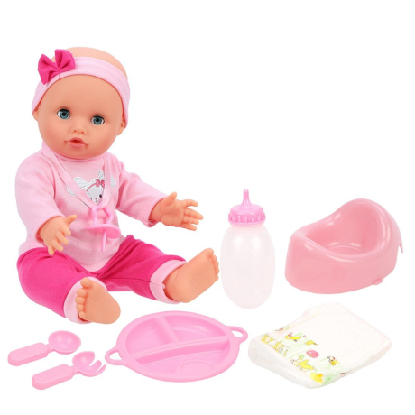 Пупс функциональный 30 см "Приучаемся к горшку".