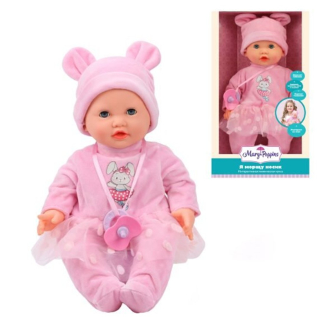 ДЕФЕКТ УПАКОВКИ 'Интерактивная кукла "Я морщу носик"