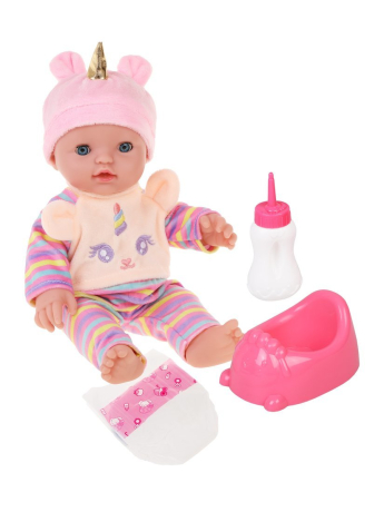 Пупс функциональный, озвуч. "Позаботься обо мне" 30см, Кэтикорн.