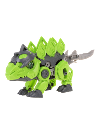 Электронный конструктор динозавр "Стегозавр", 27 дет.