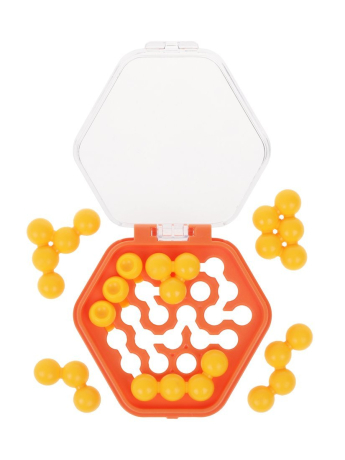 Игра головоломка "IQ пазл" Цвет желтый