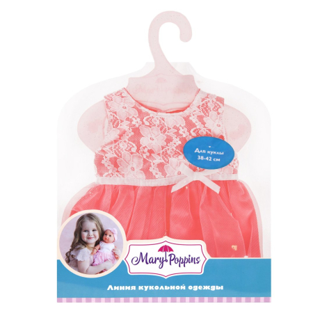 Одежда для кукол 38-43см, платье "Мэри"