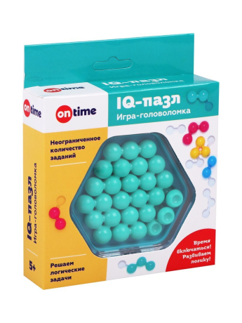 Игра головоломка "IQ пазл"  Цвет зеленый