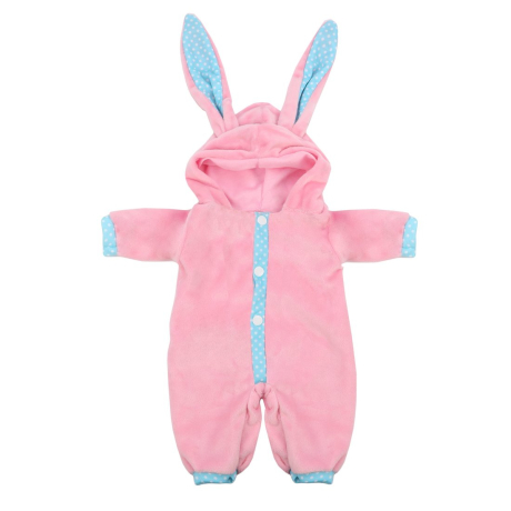 Одежда для кукол 38-43см, комбинезон "Зайка"