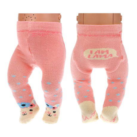 Колготки для куклы 43см "Лама"