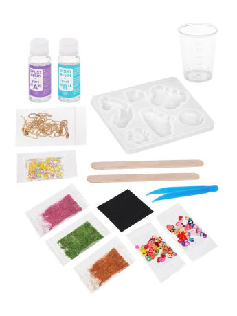 Набор для творчества "Украшения из эпоксидной смолы принцесса" 20 дет.