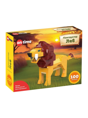 Конструктор лев 100 дет